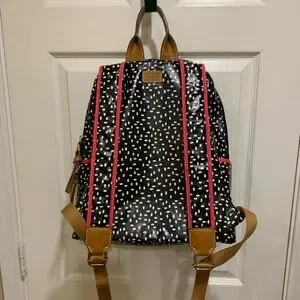 Fossil | Bags | Fossil Black And White Polka Dot Backpack  display picture 2